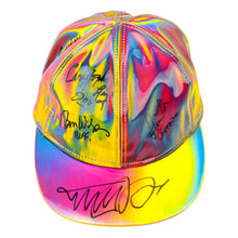 Load image into Gallery viewer, Michael J. Fox, Christopher Lloyd, Thomas Wilson, Lea Thompson Cast Autographed Back to the Future II Marty McFly Cap