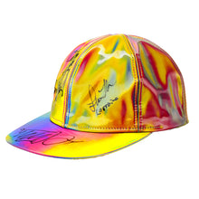 Load image into Gallery viewer, Michael J. Fox, Christopher Lloyd, Thomas Wilson, Lea Thompson Cast Autographed Back to the Future II Marty McFly Cap