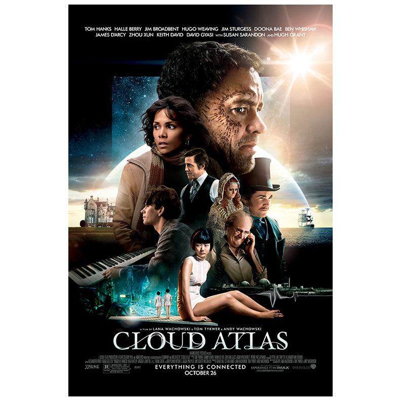 Halle Berry Autographed 2012 Cloud Atlas Original 27x40 Movie Poster Pre-Order