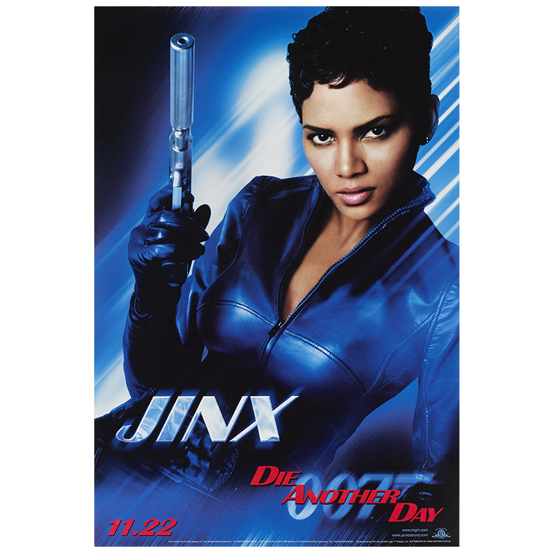 Halle Berry Autographed 2002 Die Another Day Jinx Original 27x40 Movie Poster Pre-Order