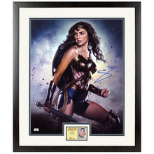 Load image into Gallery viewer, Gal Gadot Autographed 2016 Batman vs Superman Dawn of Justice 16x20 Photo