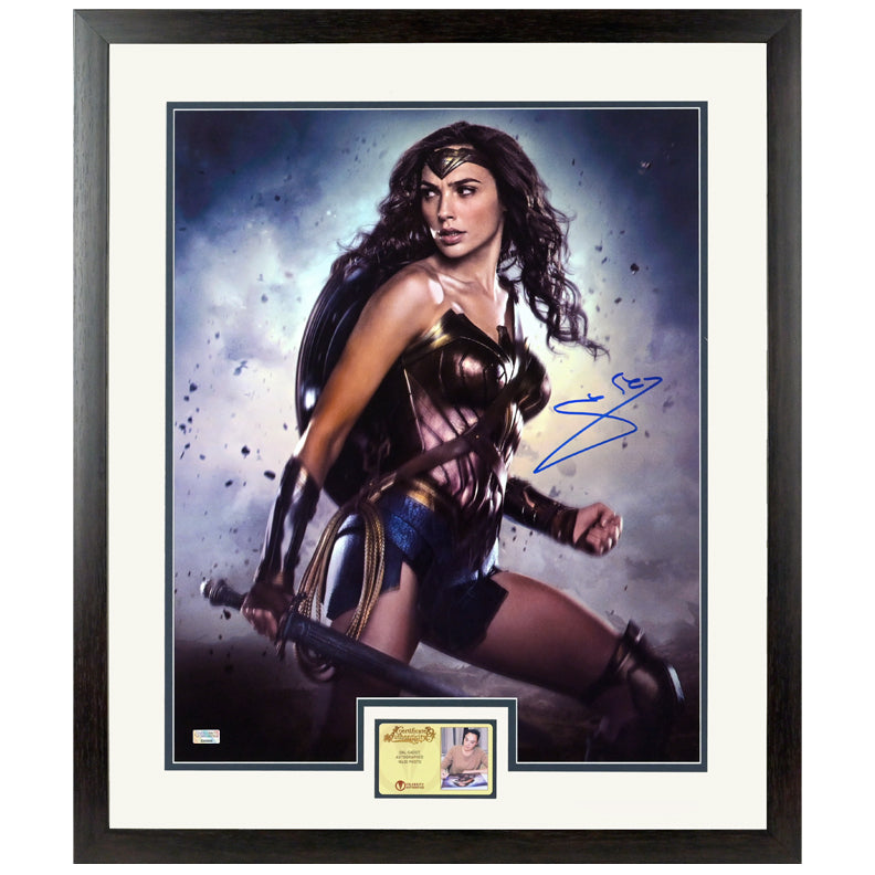 Gal Gadot Autographed 2016 Batman vs Superman Dawn of Justice