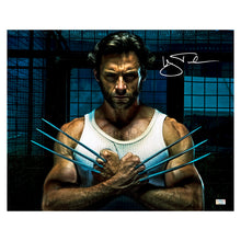 Load image into Gallery viewer, Hugh Jackman Autographed 2009 X-Men Origins: Wolverine Battle Ready 16x20 Photo