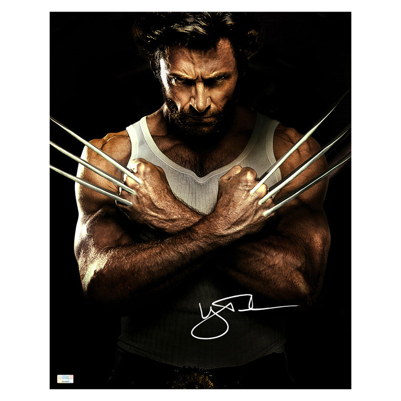 Hugh Jackman Autographed 2009 X-Men Origins: Wolverine James Logan 16x20 Photo