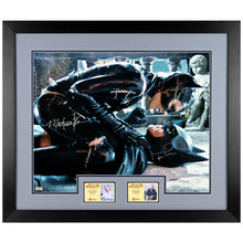 Load image into Gallery viewer, Michael Keaton, Michelle Pfeiffer Autographed 1992 Batman Returns Cat Pounce 16x20 Photo