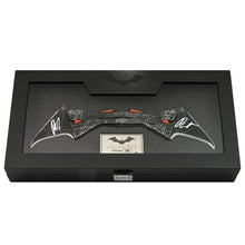 Load image into Gallery viewer, Robert Pattinson Autographed Factory Entertainment The Batman Batarang Limited Edition Prop Replica