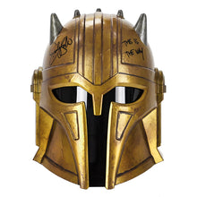 Load image into Gallery viewer, Emily Swallow Autographed Star Wars The Mandalorian The Black Series The Armorer Premium Electronic Helmet