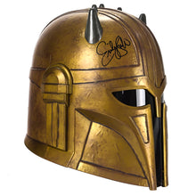 Load image into Gallery viewer, Emily Swallow Autographed Star Wars The Mandalorian The Black Series The Armorer Premium Electronic Helmet