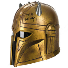 Load image into Gallery viewer, Emily Swallow Autographed Star Wars The Mandalorian The Black Series The Armorer Premium Electronic Helmet
