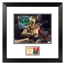 Load image into Gallery viewer, Anthony Daniels Autographed Star Wars: The Force Awakens C-3PO D’Qar Rebel Base 8×10 Photo