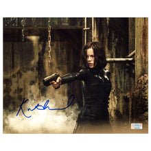 Load image into Gallery viewer, Kate Beckinsale Autographed Underworld Taking Aim 8×10 Photo