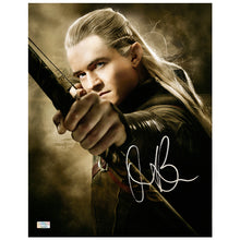 Load image into Gallery viewer, Orlando Bloom Autographed The Lord of the Rings Legolas 11x14 Action Photo
