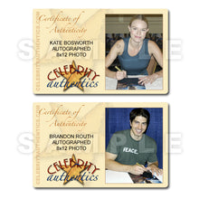 Load image into Gallery viewer, Brandon Routh and Kate Bosworth Autographed Superman Returns 8x12 Photo