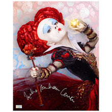 Load image into Gallery viewer, Helena Bonham Carter Autographed Alice in Wonderland The Red Queen 11x14 Photo