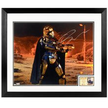 Load image into Gallery viewer, Gwendoline Christie Autographed Star Wars: The Force Awakens Attack On Tuanul 16x20 Photo