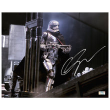 Load image into Gallery viewer, Gwendoline Christie Autographed Star Wars: The Force Awakens Captain Phasma Mission Commander 8x10 Photo