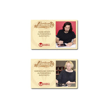 Load image into Gallery viewer, Adam Driver and Gwendoline Christie Autographed Star Wars The Force Awakens 8x10 Framed Photos