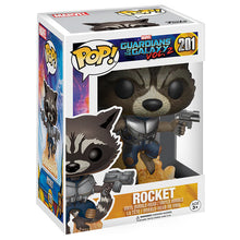 Load image into Gallery viewer, Bradley Cooper Autographed Funko Guardians of the Galaxy Rocket #201 Pop Vinyl Pre-Order