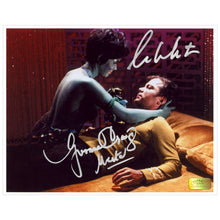 Load image into Gallery viewer, William Shatner, Yvonne Craig Autographed Star Trek Captain Kirk and Marta 8x10 Photo