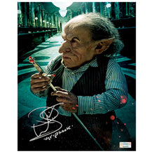 Load image into Gallery viewer, Warwick Davis Autographed Harry Potter Griphook 8x10 Photo