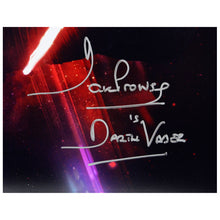 Load image into Gallery viewer, Adam Driver and David Prowse Autographed Star Wars Legacy 11x14 Photo