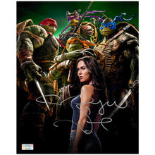 Load image into Gallery viewer, Megan Fox Autographed Teenage Mutant Ninja Turtles 8x10 Photo