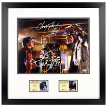Load image into Gallery viewer, Michael J. Fox, Christopher Lloyd Autographed Back to the Future Marty McFly, Doc Brown Lab 11x14 Photo