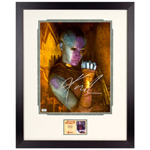 Load image into Gallery viewer, Karen Gillan Autographed 2017 Guardians of the Galaxy Vol 2 Nebula 11x14 Scene Photo