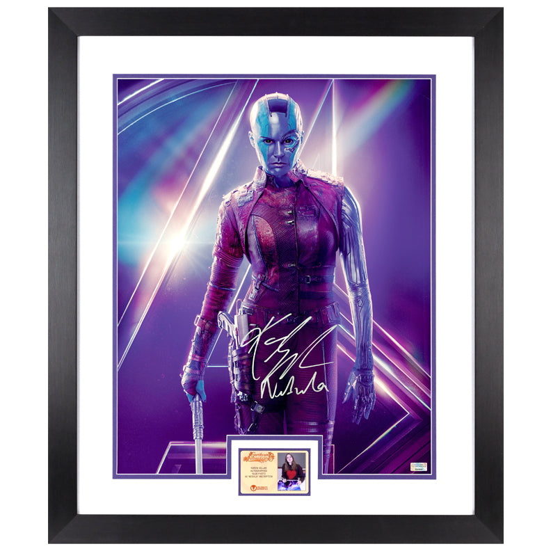Karen Gillan Autographed 2018 Avengers Infinity War Nebula 16x20