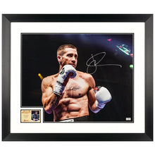 Load image into Gallery viewer, Jake Gyllenhaal Autographed 2015 Southpaw Billy Hope 16x20 Scene Photo