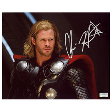 Load image into Gallery viewer, Chris Hemsworth Autographed Thor Movie Scene 8x10 Photo