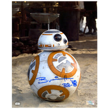 Load image into Gallery viewer, Brian Herring Star Wars: The Force Awakens Autographed BB-8 8×10 Close Up Photo