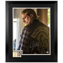 Load image into Gallery viewer, Charlie Hunnam Autographed Sons of Anarchy Jax Reaper 16x20 Photo