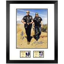 Load image into Gallery viewer, Charlie Hunnam, Ron Perlman Autographed Sons of Anarchy Men of Mayhem 11x14 Photo