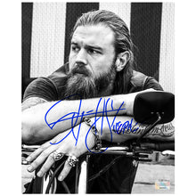 Load image into Gallery viewer, Ryan Hurst Autographed Sons of Anarchy Opie 8×10 Black &amp; White Portrait Photo
