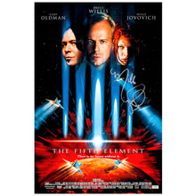 Load image into Gallery viewer, Milla Jovovich Autographed 1997 The Fifth Element Leeloo 16x24 Movie Poster