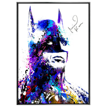 Load image into Gallery viewer, Michael Keaton Autographed Michael Ferrari Batman 31.5&quot;×43.5&quot; Framed Canvas Giclée