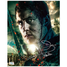 Load image into Gallery viewer, Matthew Lewis Autographed Harry Potter Neville Longbottom Portrait 8x10 Photo