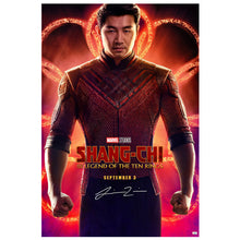 Load image into Gallery viewer, Simu Liu Autographed Shang-Chi and the Legend of the Ten Rings Original 27x40 Double-Sided Movie Poster