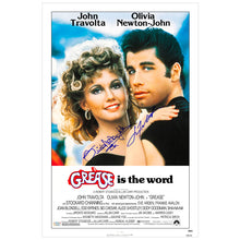 Load image into Gallery viewer, Olivia Newton-John & John Travolta Autographed Grease 16x24 Poster
