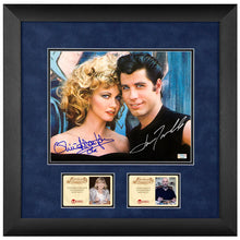 Load image into Gallery viewer, Olivia Newton-John & John Travolta Autographed Grease Sandy and Danny 8x10 Photo