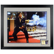 Load image into Gallery viewer, Al Pacino Autographed Scarface Tony Montana My Little Friend 16x20 Action Photo