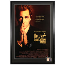 Load image into Gallery viewer, Al Pacino Autographed The Godfather: Part III 27x40 Double Sided Original Movie Poster