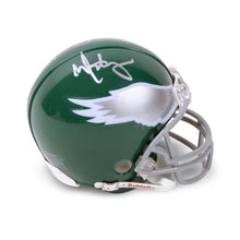 Load image into Gallery viewer, Mark Wahlberg and Vince Papale Autographed Invincible Philadelphia Eagles Mini-Helmet