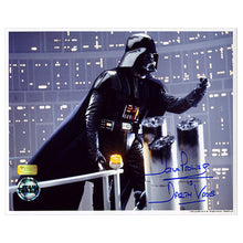 Load image into Gallery viewer, David Prowse Autographed Star Wars Darth Vader Gantry 8x10 Photo