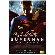 Load image into Gallery viewer, Brandon Routh Autographed Superman Returns IMAX 8x12 Photo