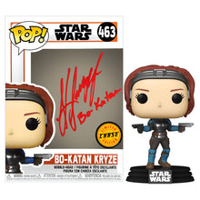 Load image into Gallery viewer, Katee Sackhoff Autographed Star Wars Bo-Katan Kryze Chase #463 POP! Vinyl Figure