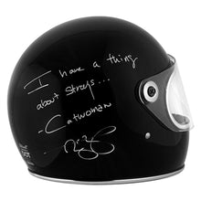 Load image into Gallery viewer, Zoe Kravitz Autographed Catwoman Selina Kyle Authentic Movie Helmet with Inscriptions