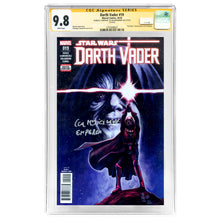 Load image into Gallery viewer, Ian McDiarmid Autographed 2018 Darth Vader #19 CGC SS 9.8 with Emperor Inscription