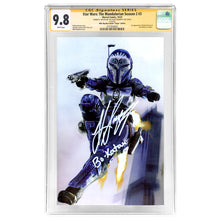 Load image into Gallery viewer, Katee Sackhoff Autographed 2023 Star Wars The Mandalorian Season 2 #3 Mike Mayhew Virgin Variant CGC SS 9.8